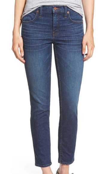 Madewell Denim - Madewell 9" High Riser Skinny Skinny Crop Bayview